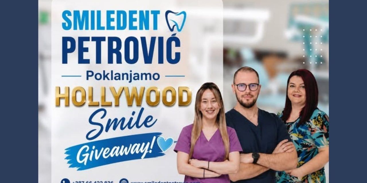 Završena nagradna igra „Hollywood Smile“ – dobitnica je Nikolina Dragičević iz Doboja